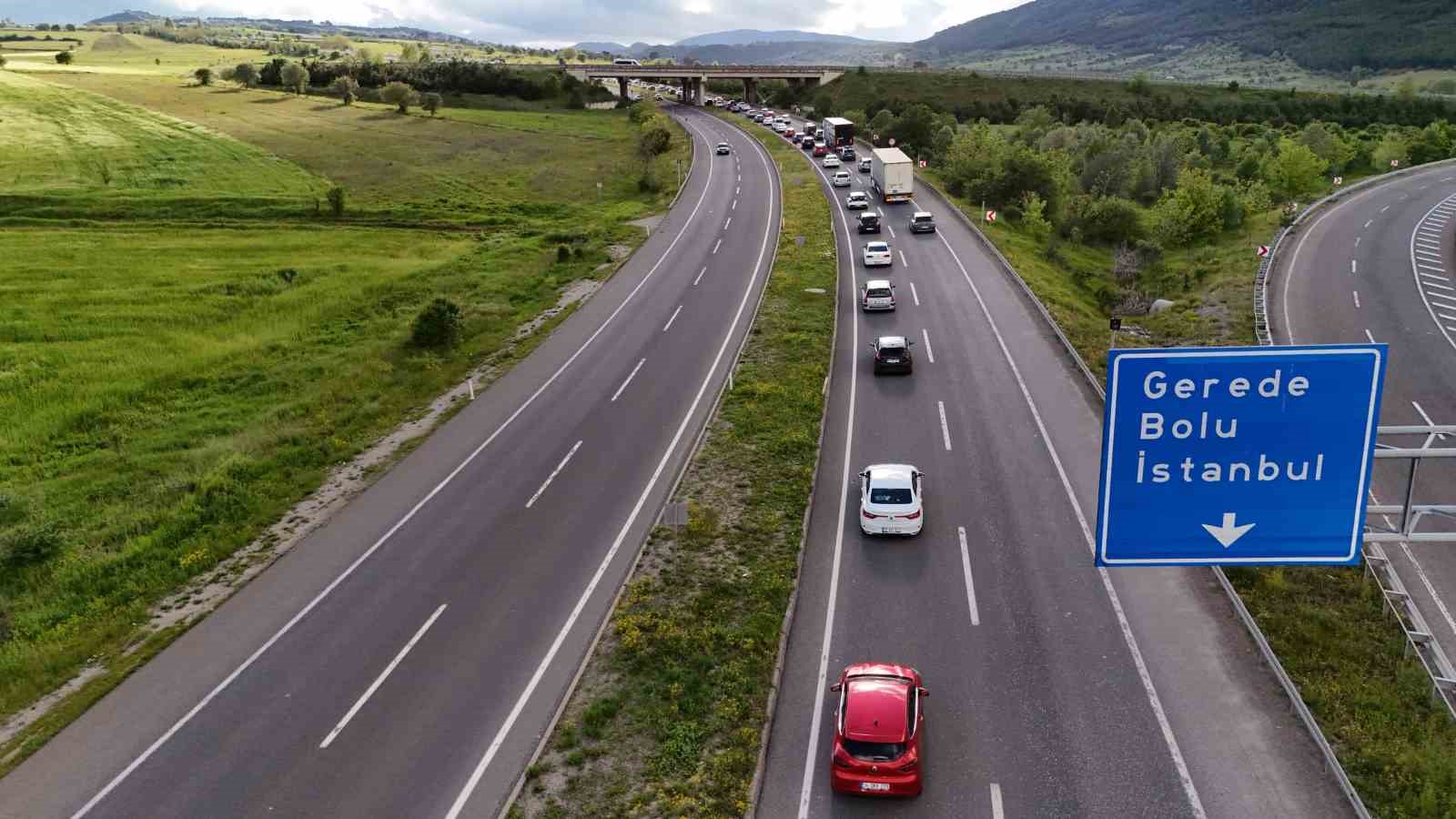 Kemikli Rampaları’nda bayram dönüşü yoğunluğu