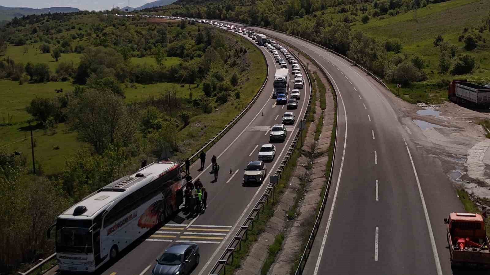 Kemikli Rampaları’nda bayram dönüşü yoğunluğu sürüyor