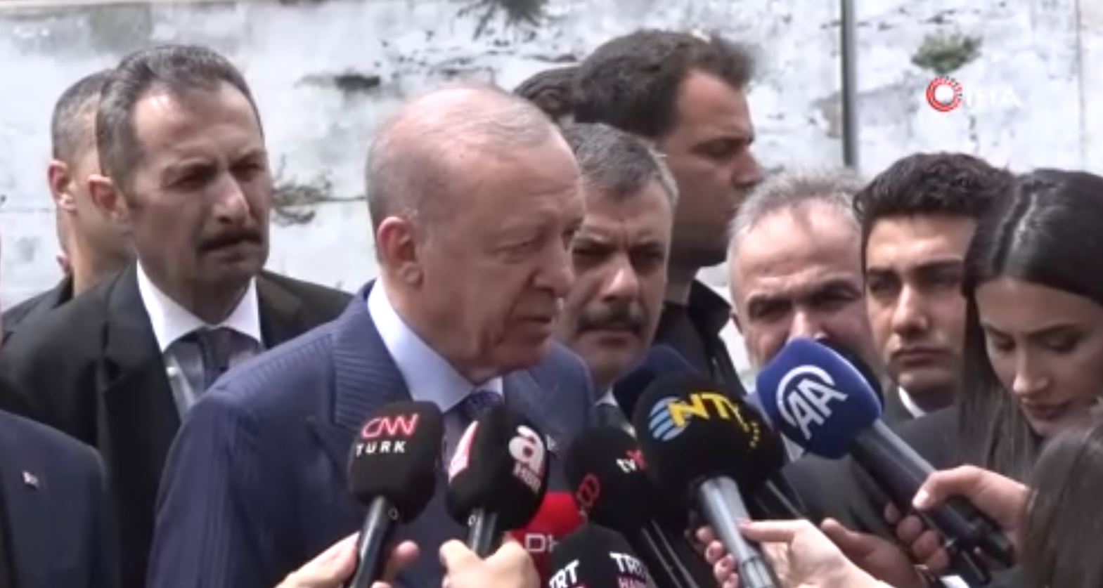 Cumhurbaşkanı Erdoğan Ayasofya'da!