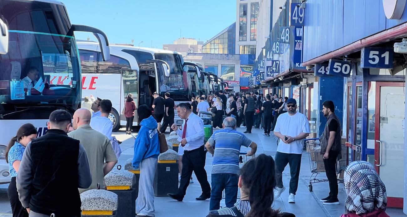 15 Temmuz Demokrasi Otogarı'nda yoğunluk yaşandı