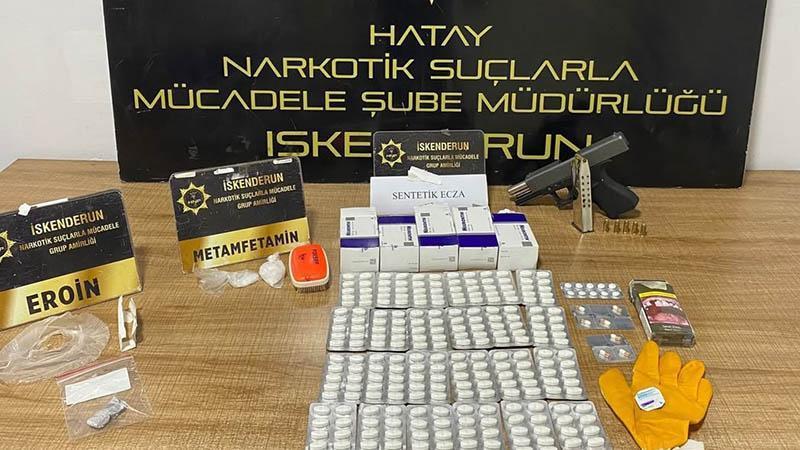 Hatay’da mayıs ayında uyuşturucu suçundan 77 şüpheli tutuklandı