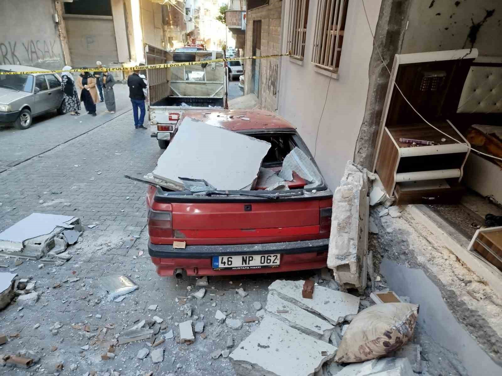Şanlıurfa’da gaz sıkışması patlamaya neden oldu: 1 yaralı
