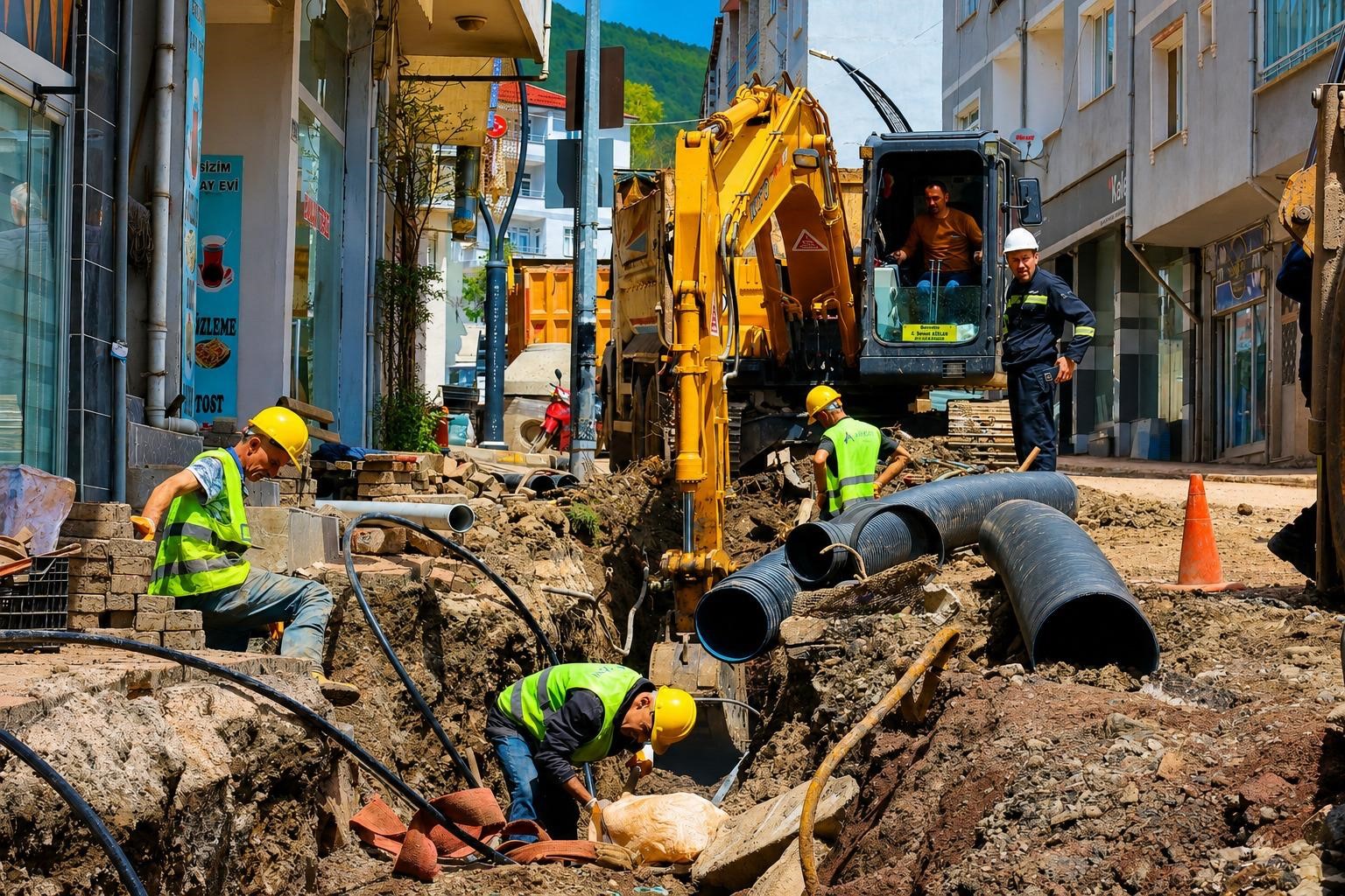 Aybastı’da altyapı yatırımında sona yaklaşıldı