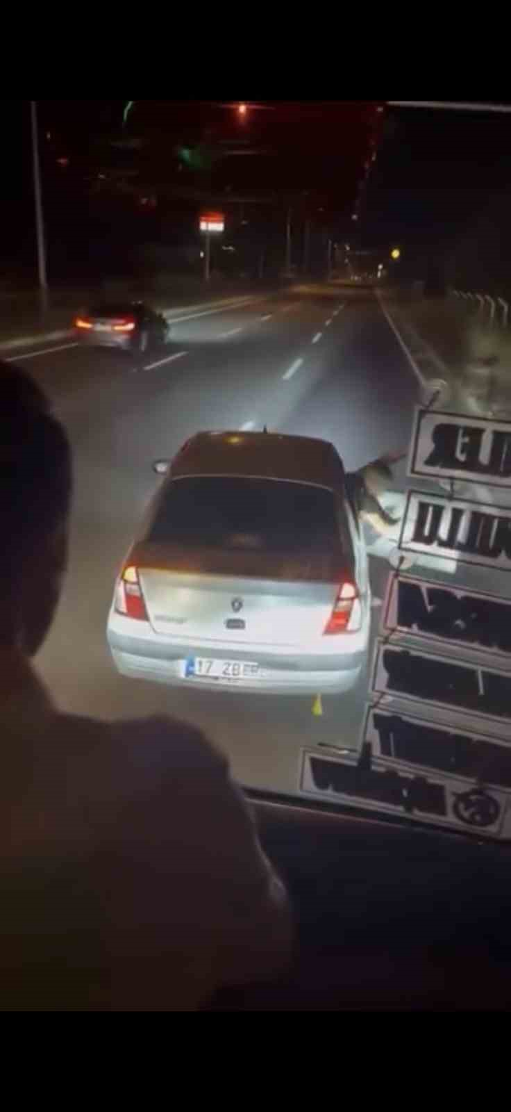 Edremit’te yolcu otobüsünün önünü kesen şahıslara rekor ceza