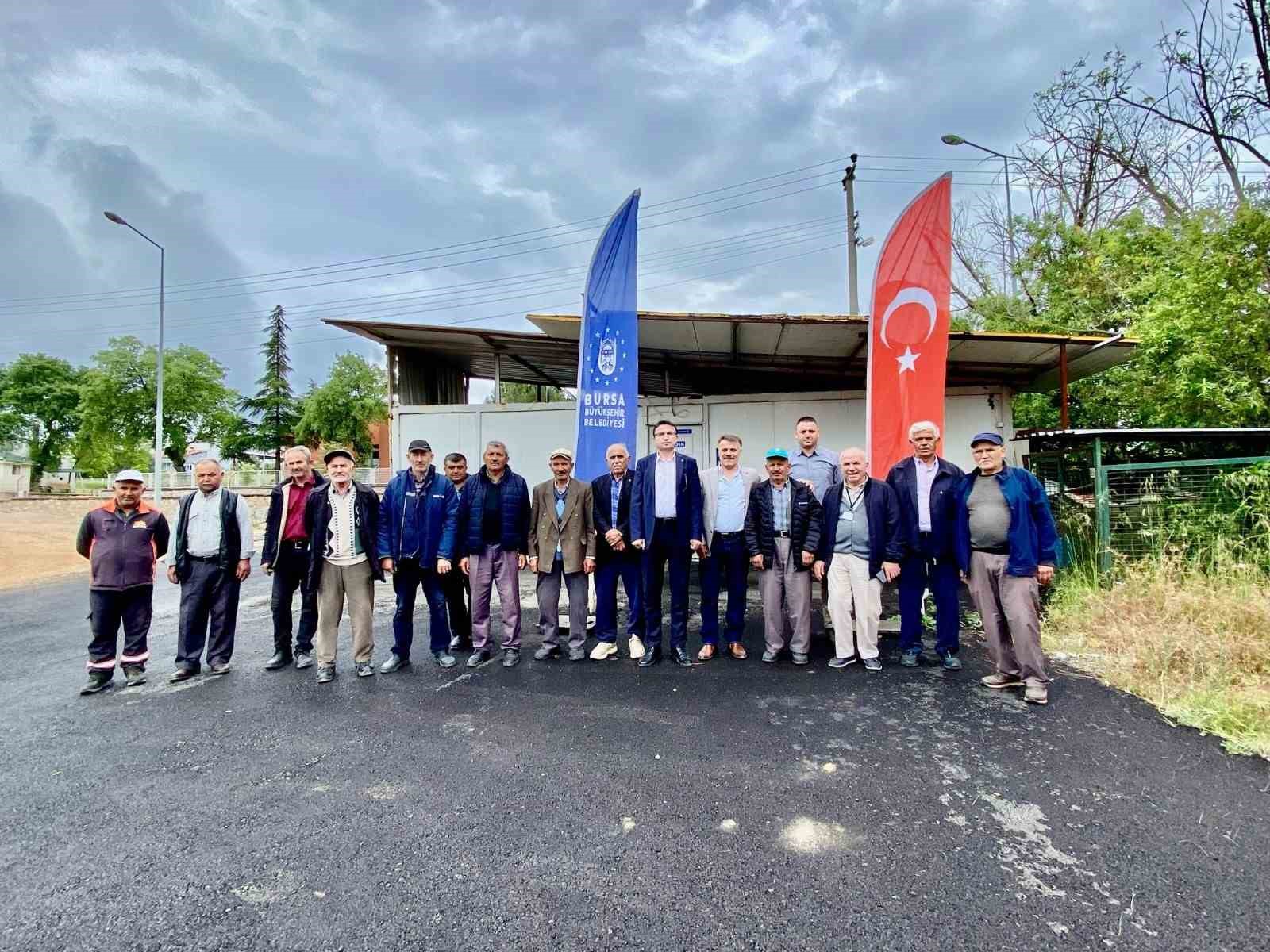 Bursa Büyükşehir Belediyesi’nden üreticiye kaba yem desteği