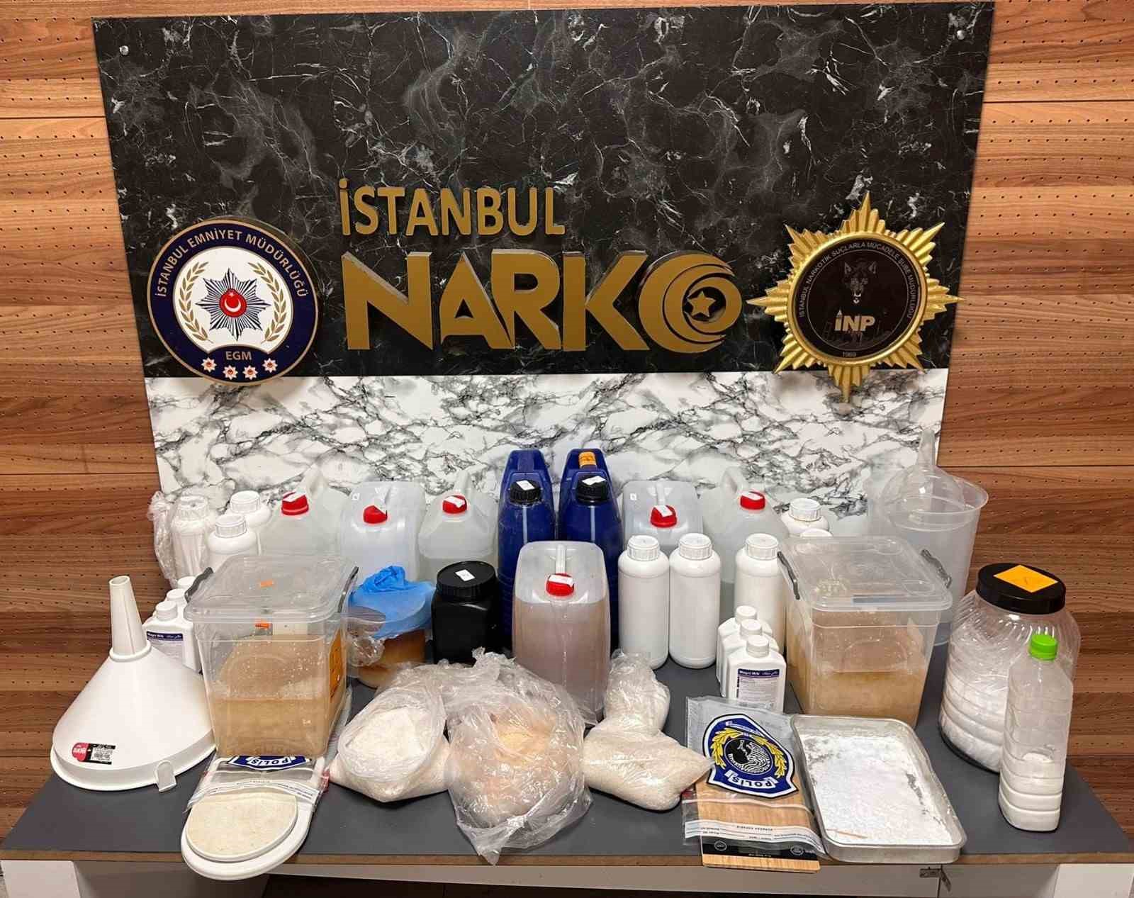 İstanbul’da uyuşturucu operasyonu: 30 kilo metamfetamin ele geçirildi