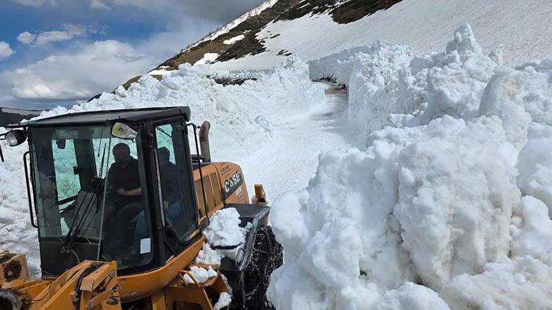 Artvin’de ekiplerin 6 metrelik karla mücadelesiArtvin'in Ardanuç ilçesi ile Erzurum'un Olur ilçesini birbirine bağlayan kara yolunda, karla mücadele çalışmaları sürüyor. Yer yer 6 metreyi bulan kar kalınlığı, ekiplerin çalışmalarını zorlaştırıyor.