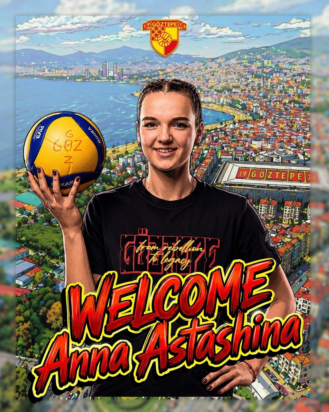 Göztepe Voleybol’dan pasör takviyesi