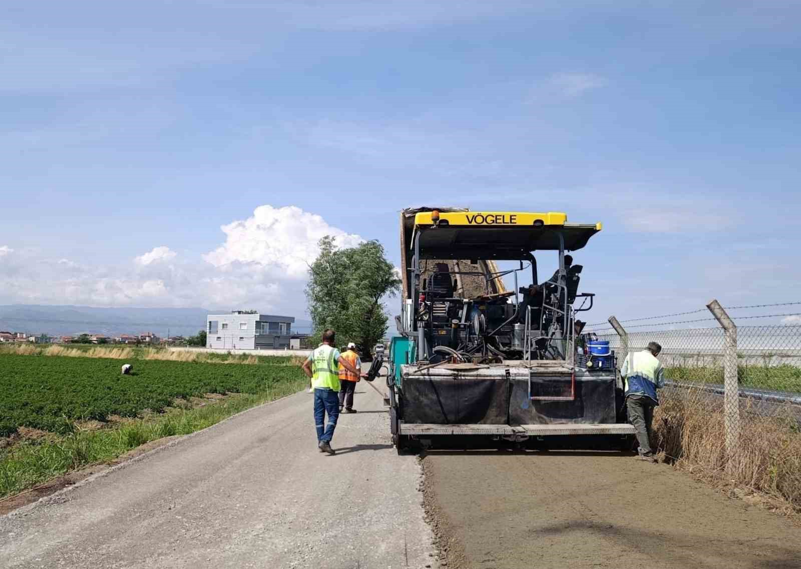 Büyükşehrin ulaşım yatırımları sürüyor