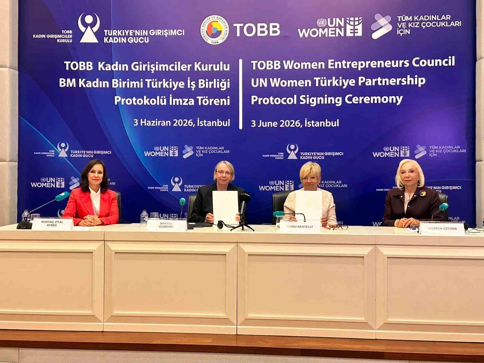 TOBB Kadın Girişimciler Kurulu ve UN Women’dan kadın girişimciler için iş birliği