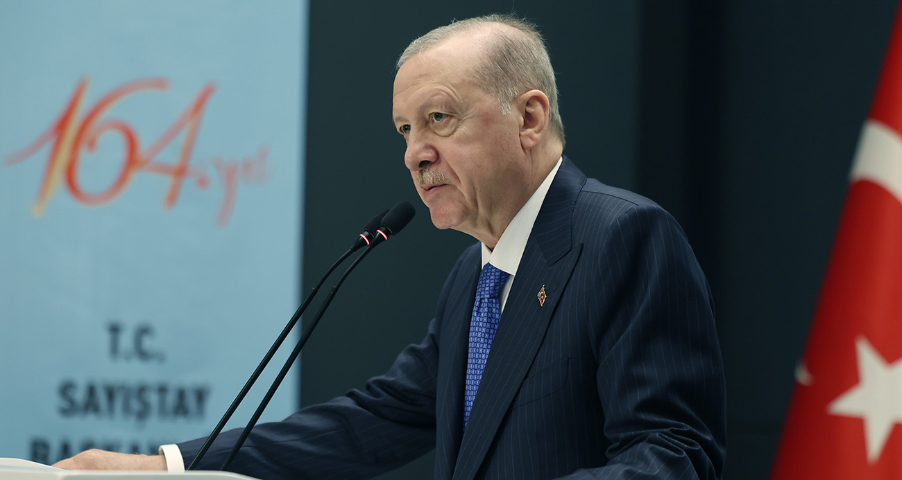 Cumhurbaşkanı Erdoğan Sayıştay'da konuştu