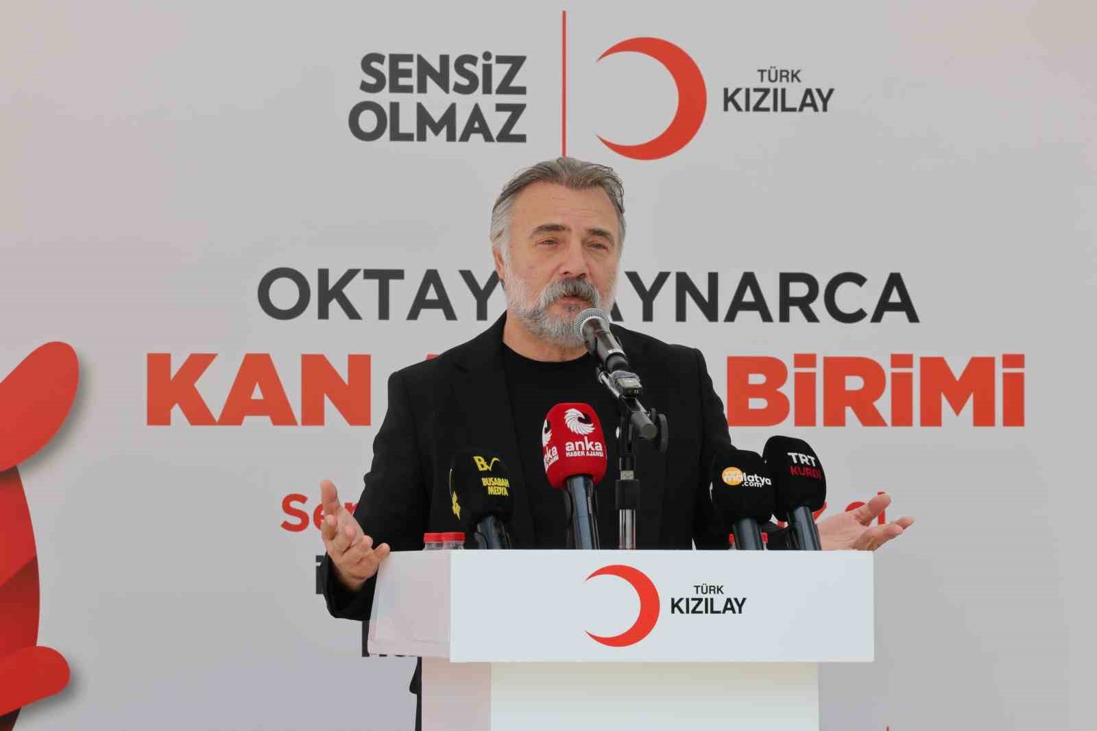 Malatya Kan Alma Birimi’ne Oktay Kaynarca’nın adı verildi