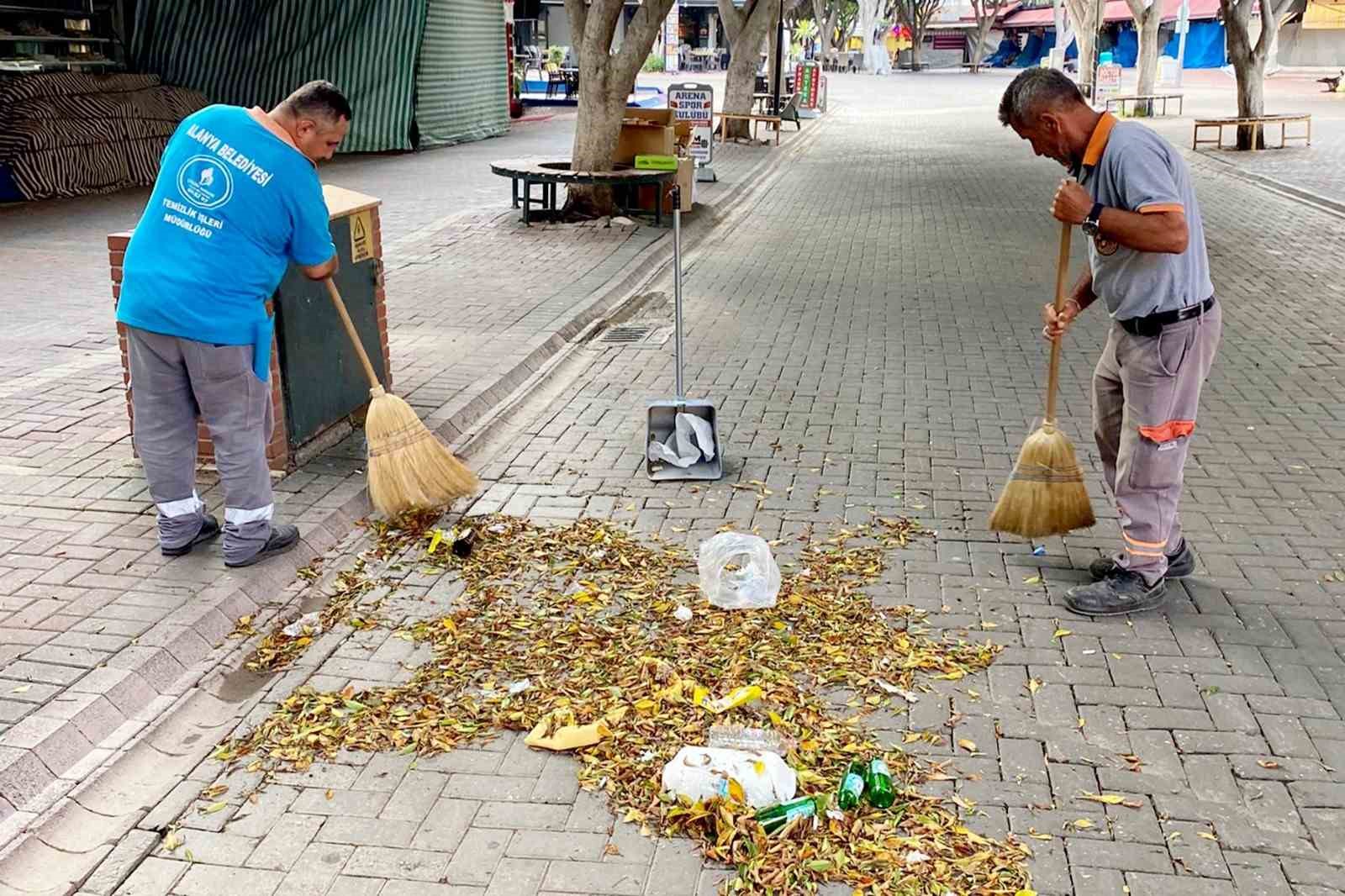 Alanya’da bayramda 9 günde 10 bin 578 ton atık toplandı
