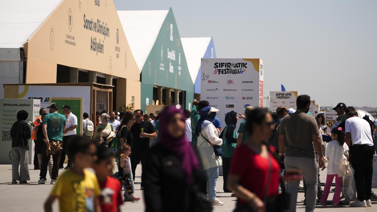 Sıfır Atık Festivali üçüncü gününde devam ediyor