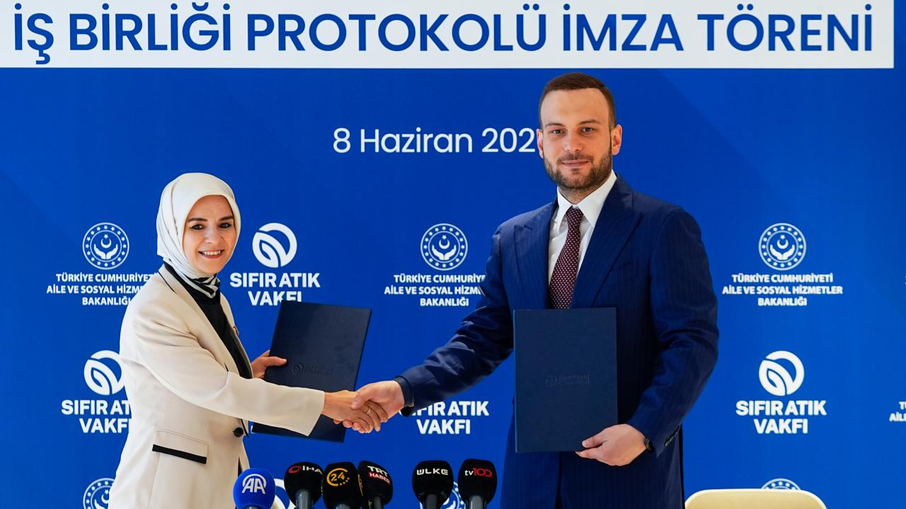 Bakanlık ile Sıfır Atık Vakfı arasında iş birliği protokolü imzalandı