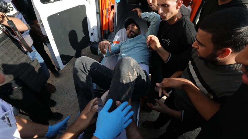 İsrail'in işgal altındaki Batı Şeria'da düzenlediği baskınlarda biri kadın 4 Filistinli yaralandı
