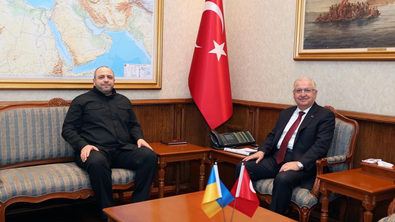 Bakan Güler, Ukrayna Ulusal Güvenlik ve Savunma Konseyi Sekreteri ile görüştü