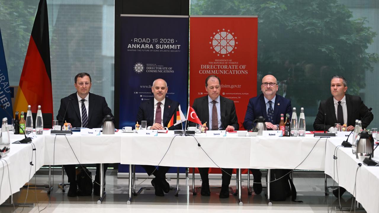 İletişim Başkanlığınca AvrupaAtlantik Güvenliğinin Geleceğini Şekillendirmek başlıklı toplantı düzenlendi